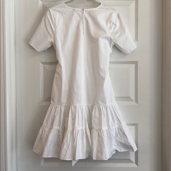 White Ruffle Dress - Picture 2 of 2
